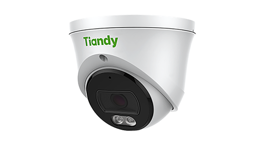 [TC-C34XN Spec:I3W/E/Y/2.8mm/V4.2] Tiandy TC-C34XN Spec:I3W/E/Y/2.8mm/V4.2 - Color Maker S+265 - Color Maker 1/2.9" CMOS,  F1.6, Fixed Iris, 120dB, 30m IR, 2 white lights,0.02Lux, Up to 2688x1520@25fps,Built-in Mic, PoE, DC12V±25%,Aluminum Plastic housing  